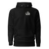 The Fueled Squad Streetwear-Hoodie aus der The Fueled Squad-Kollektion in der Farbe Schwarz – Streetwear für Läufer