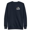 The Fueled Squad Unisex-Sweatshirt aus der The Fueled Squad-Kollektion in der Farbe Navy