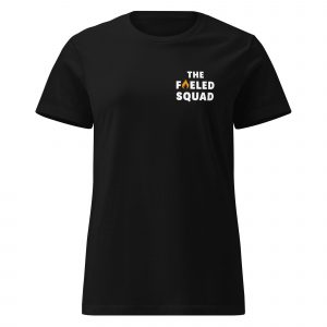 Das The Fueled Squad Damen-T-Shirt aus der The Fueled Squad-Kollektion in der Farbe Schwarz – Streetwear für Läuferinnen