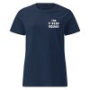 Das The Fueled Squad Damen-T-Shirt aus der The Fueled Squad-Kollektion in der Farbe Navy – Streetwear für Läuferinnen