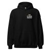Good Things Take Time-Hoodie in der Farbe Schwarz/Black, Frontansicht – Streetwear für Läufer